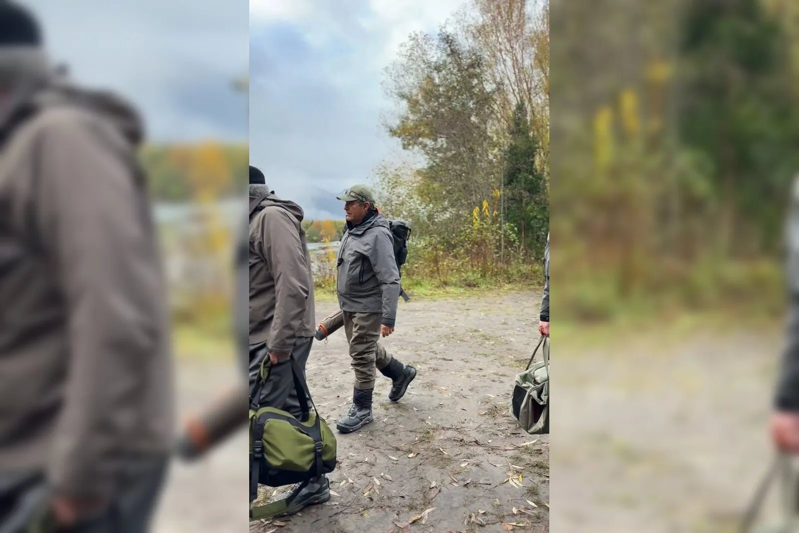 Fishing guide on a day in southern Chile